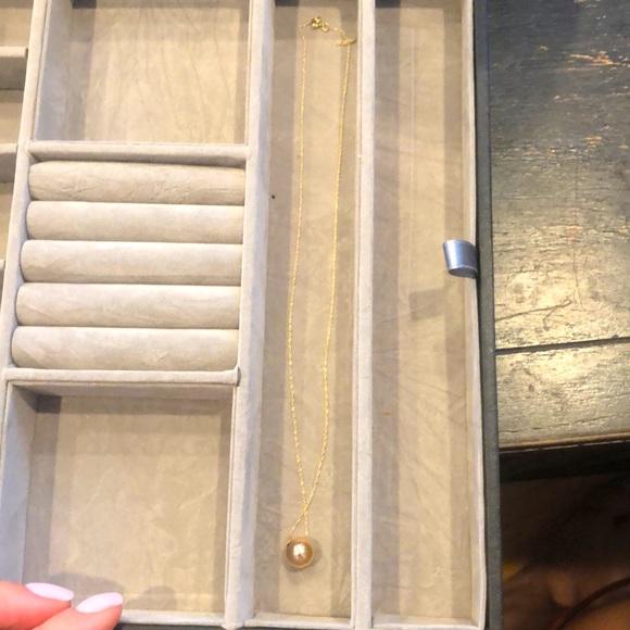 Jewelry - 10K gold bead necklace